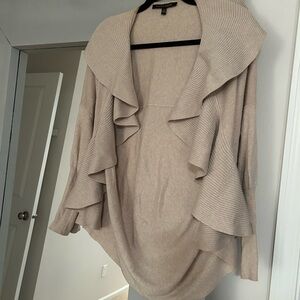Cynthia Steffe Beige Women's Poncho Sweater